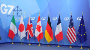 Bajan las bolsas ante la reunión de ministros de finanzas del G7